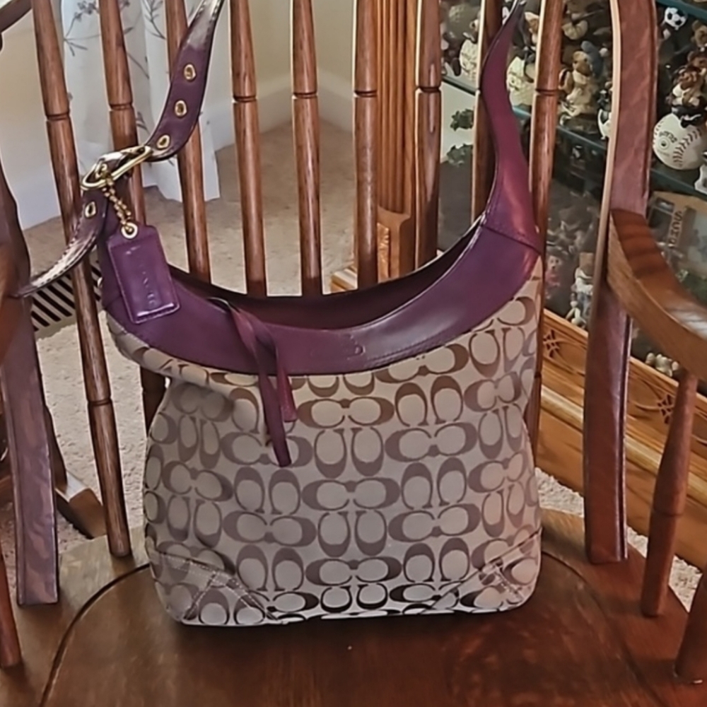 EUC COACH BLEAKER SOPHIE SIGNATURE BAG